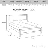 Ostia Bedroom Suite 4pcs with Dresser