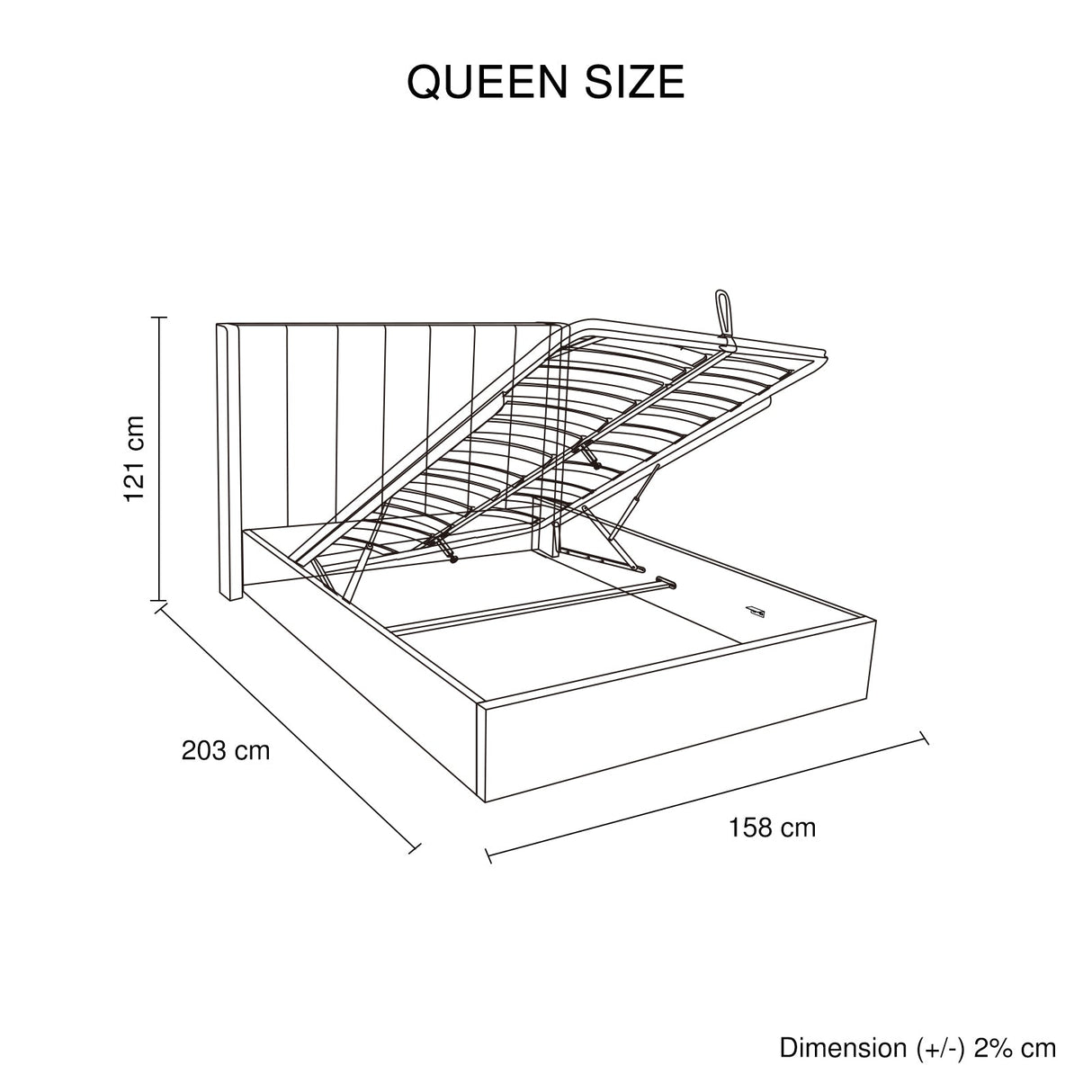 Bracciano Queen Bedroom Suite 4pcs with Tallboy