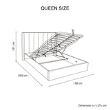 Bracciano Queen Bedroom Suite 4pcs with Tallboy