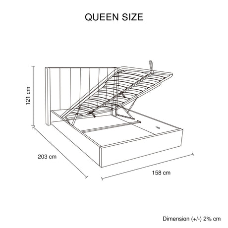 Bracciano Queen Bedroom Suite 4pcs with Tallboy