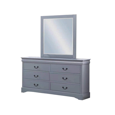 Spencer 4-Piece Queen Bedroom Suite in Grey