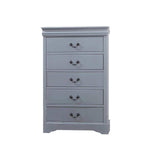 Sorrento 5 Piece King Bedroom Suite, Grey, view 7