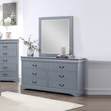Sorrento 5 Piece King Bedroom Suite, Grey, view 2