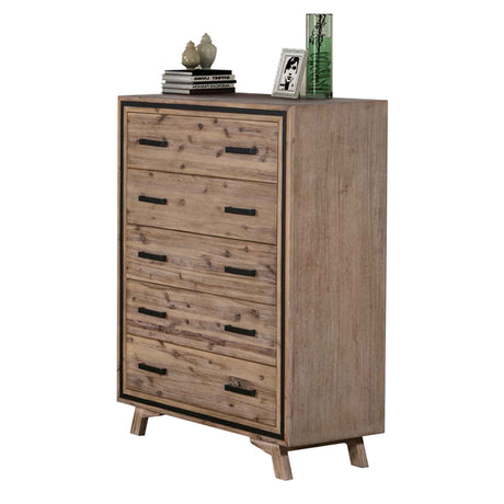 Seashore King Size Bedroom Suite in Acacia