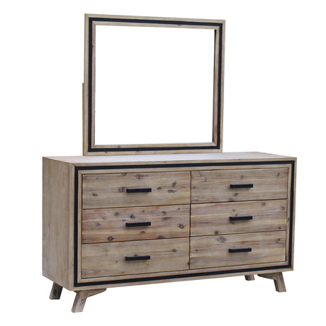 Seashore 5-Piece Acacia Wood Bedroom Suite