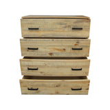 Woodland Antique Design 4-Piece Bedroom Suite