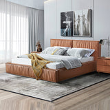 Louis Queen Bed Frame in PU Leather