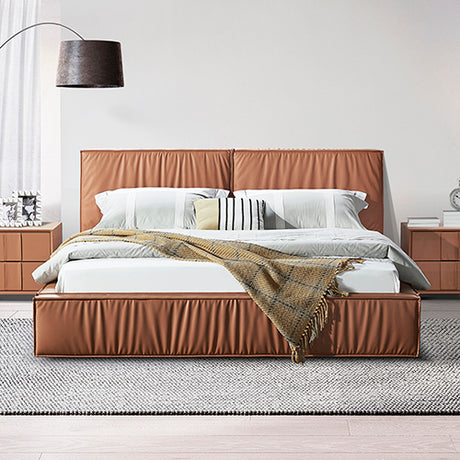 Louis Queen Bed Frame in PU Leather