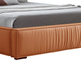 Louis Queen Bed Frame in PU Leather