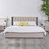 Allure Home Collections Queen Bed Frame with LED Headboard
