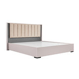 Allure Home Collections Queen Bed Frame with LED Headboard