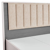 Allure Home Collections Queen Bed Frame with LED Headboard