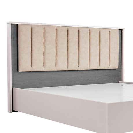 Allure Home Collections Queen Bed Frame with LED Headboard