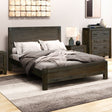 Ostia Chocolate King bed frame in a modern bedroom