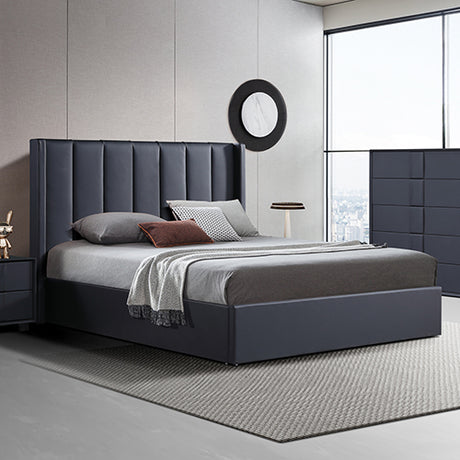 Prado Modern Gas Lift Queen Bed Frame