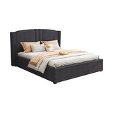 Roman Queen Velvet Bed Frame with Gas Lift