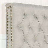 Talbingo French Provincial Bed Head, Beige King