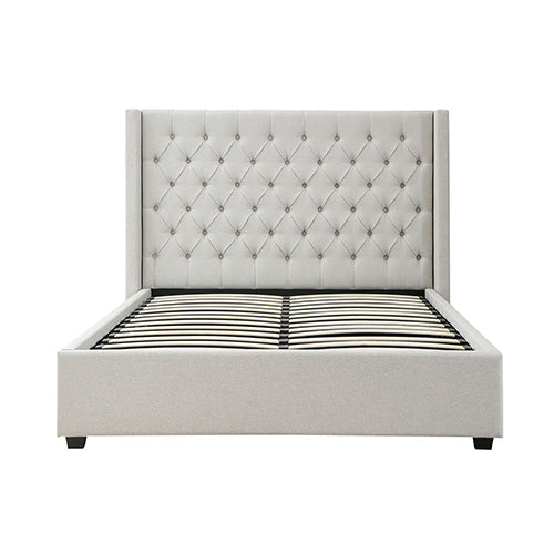 Anagni King Gas Lift Bed Frame, Grey