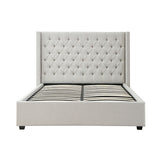 Anagni King Gas Lift Bed Frame, Grey