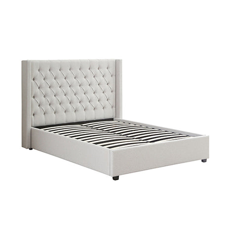 Veronica Queen Bed Frame with Gas Lift Storage