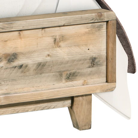 Subiaco King Bed Frame, Light Brown
