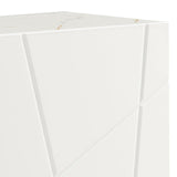 Winkie Buffet Sideboard, White and Gold