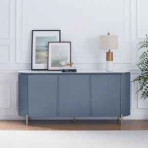 Renmark North Buffet Sideboard, Dark Blue