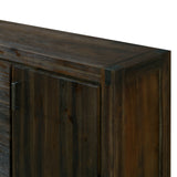 Cooltong 3 Drawer Buffet Sideboard, Chocolate