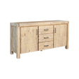 Cooltong 3 Drawer Buffet Sideboard, Oak