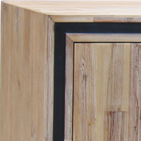 Seashore Silver Brush Buffet Sideboard