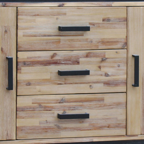 Seashore Silver Brush Buffet Sideboard