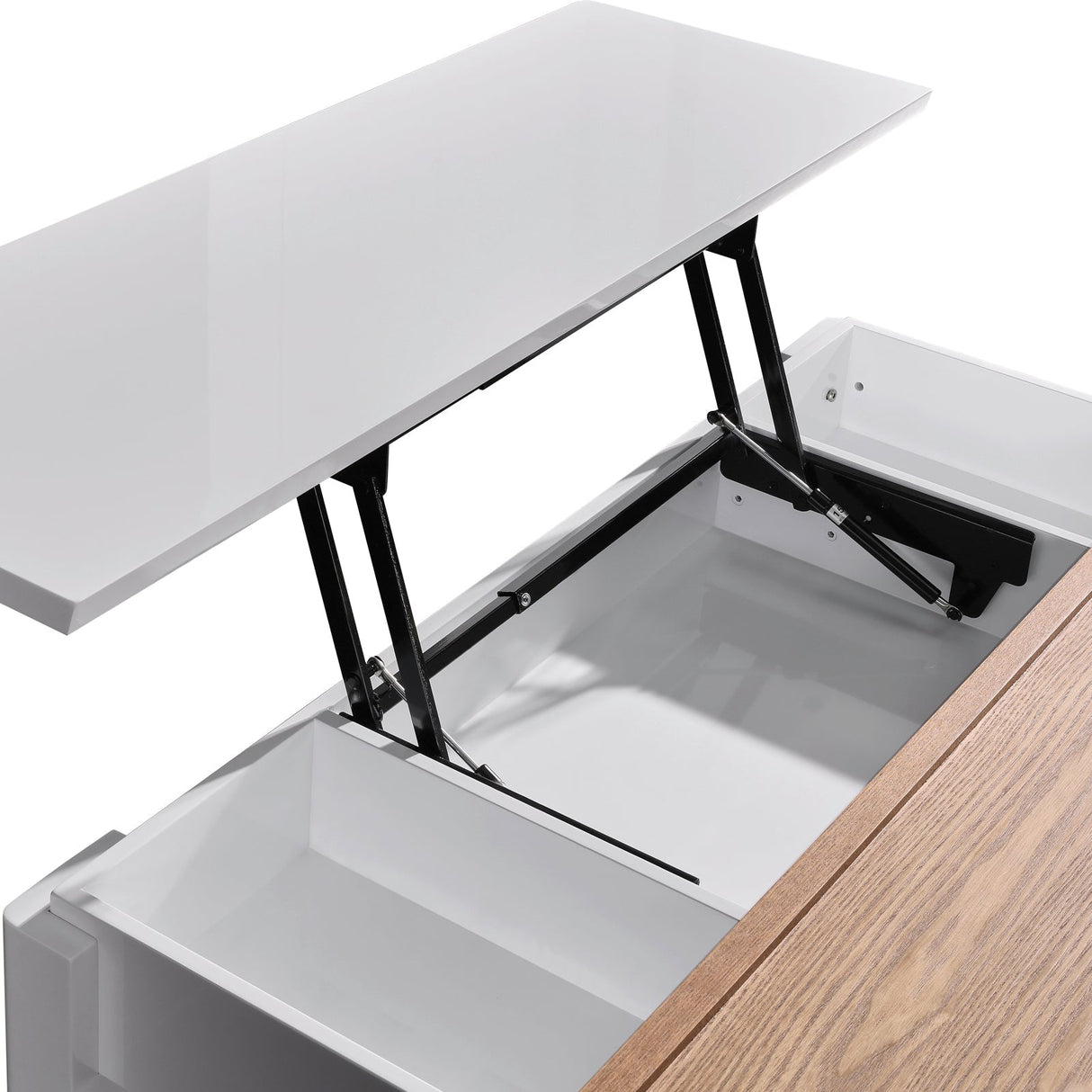 Wallan Coffee Table, White Ash