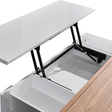 Wallan Coffee Table, White Ash