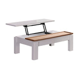 Wallan Coffee Table, White Ash