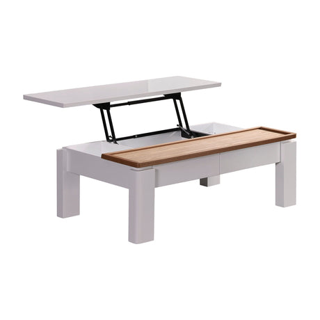 Wallan Coffee Table, White Ash