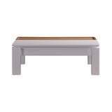 Wallan Coffee Table, White Ash