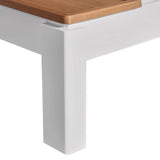 Wallan Coffee Table, White Ash