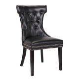 Batemans Bay Dining Chair, Black 2pcs