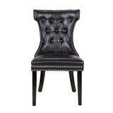 Batemans Bay Dining Chair, Black 2pcs