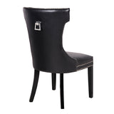 Batemans Bay Dining Chair, Black 2pcs