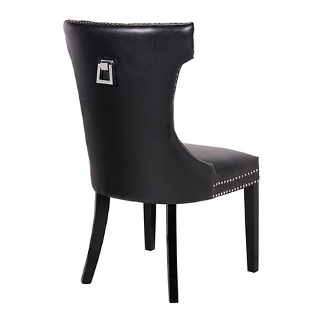 Batemans Bay Dining Chair, Black 2pcs