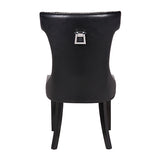 Batemans Bay Dining Chair, Black 2pcs