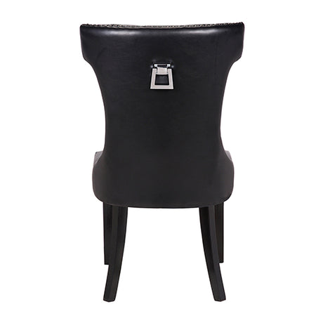 Batemans Bay Dining Chair, Black 2pcs