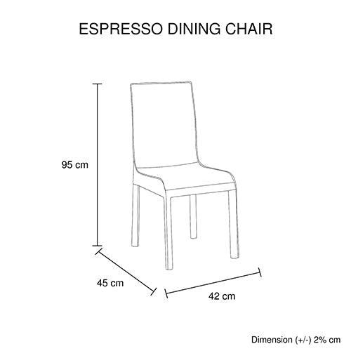 Potato Point Dining Chair White