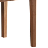 Elegant High Gloss White Dining Table