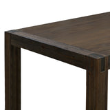 Large 210cm Solid Acacia Dining Table