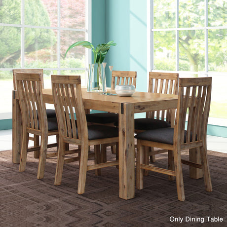 Auburn Rectangular Dining Table, Oak 210cm