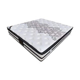 Medium Euro top memory foam pocket spring mattress, 31cm double