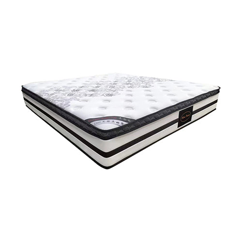 Medium Euro top memory foam pocket spring mattress, 31cm queen