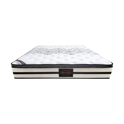 Medium Euro top memory foam pocket spring mattress, 31cm queen